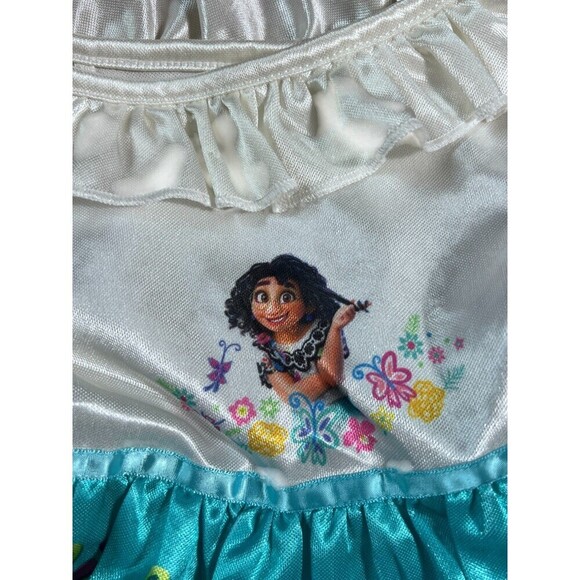 Disney Encanto Maribel Nightgown Party Dress Girls Size 4T Multicolor Cartoons - Picture 4 of 6